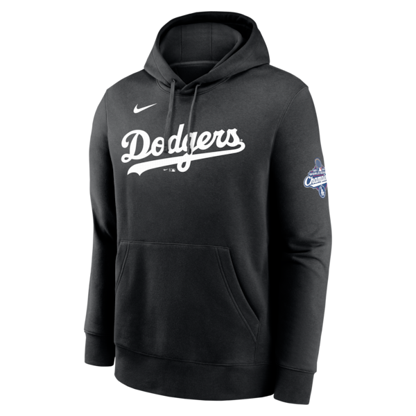 Mookie Betts Los Angeles Dodgers Nike 2025 World Series Champions Name & Number Hoodie - Black - Image 2