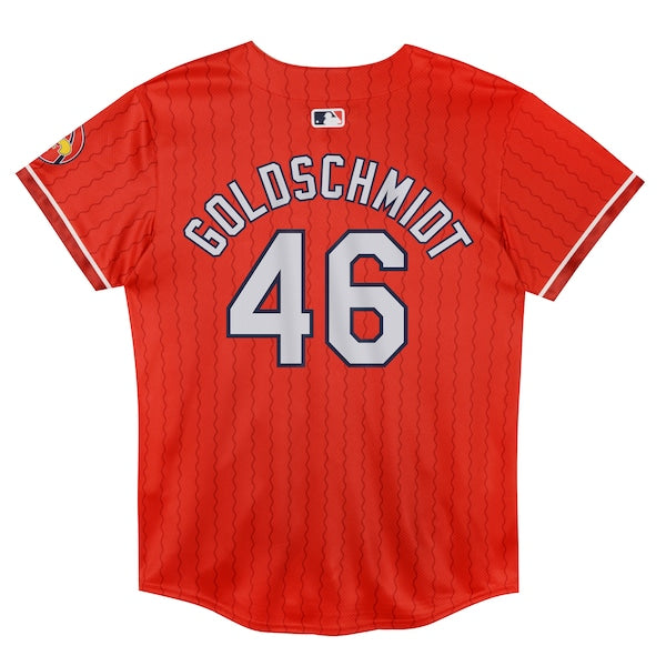 Paul Goldschmidt St. Louis Cardinals Nike Preschool 2024 City Connect Limited Player Jersey - Red - Image 3