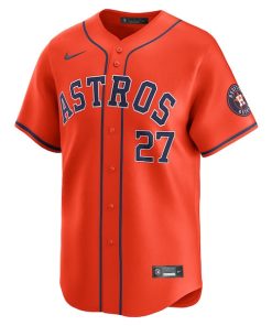 Alternative view of Jose Altuve Houston Astros Nike Alternate Limited Player Jersey?¨C Orange