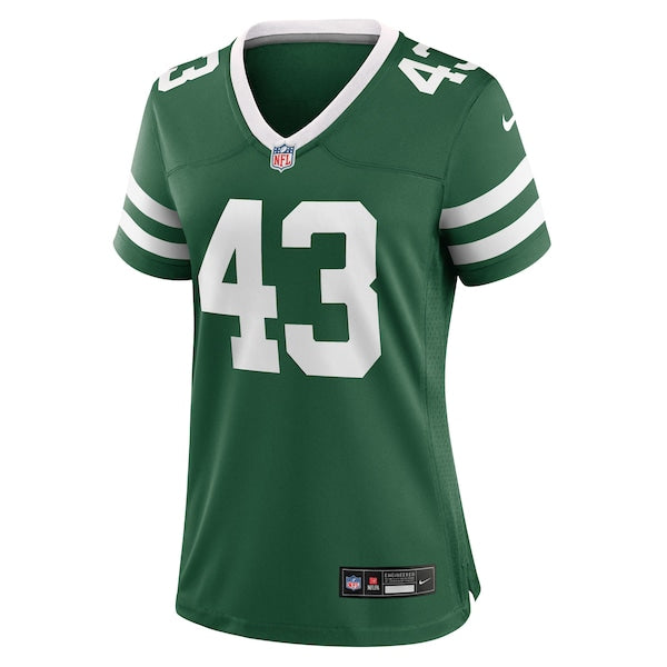 Cam Jones New York Jets Nike Women's Team Game Jersey - Legacy Green - Image 2