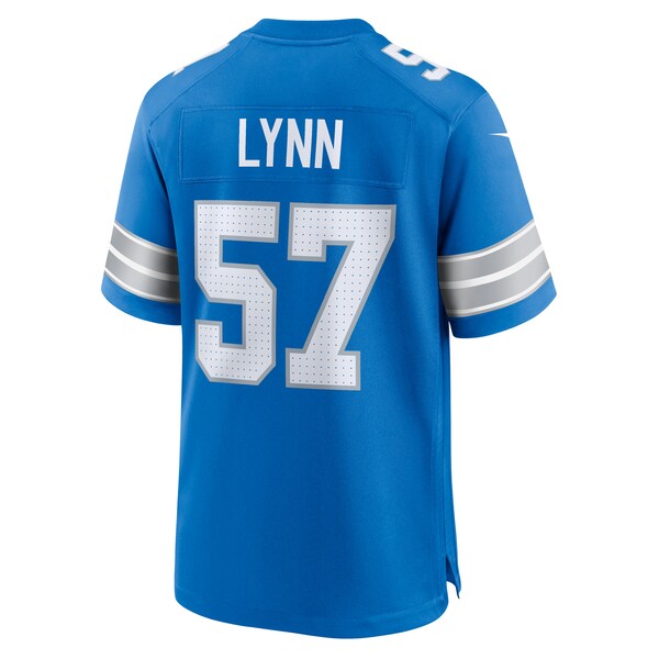 Nate Lynn Detroit Lions Nike Game Jersey - Blue - Image 3