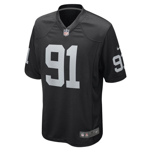 Bilal Nichols Las Vegas Raiders Nike Game Player Jersey - Black - Image 2