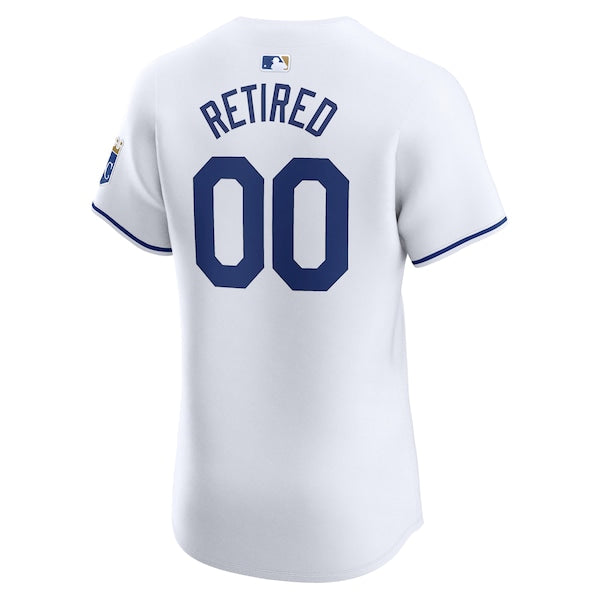 Kansas City Royals Nike Home Elite Pick-A-Player Retired Roster Jersey - White - Image 3
