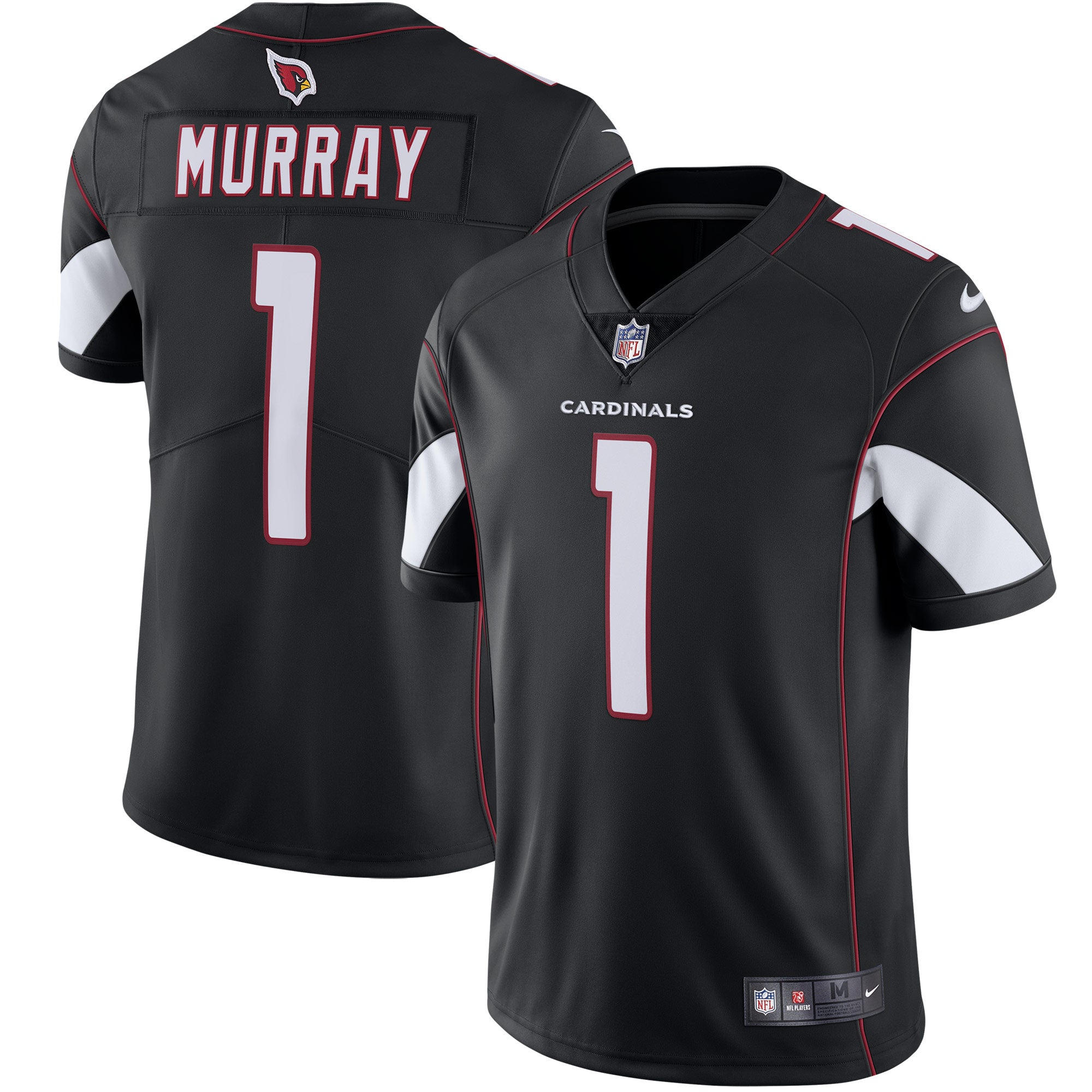 Kyler Murray Arizona Cardinals Nike Vapor Limited Jersey - Cardinal/Black/White - Image 5