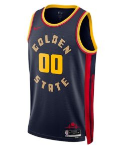 Alternative view of Golden State Warriors Nike Unisex 2024/25 Custom Swingman Jersey - City Edition - Navy