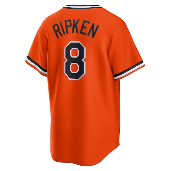 Cal Ripken Jr. Baltimore Orioles Nike Alternate Cooperstown Collection Player Jersey - Orange - Image 3