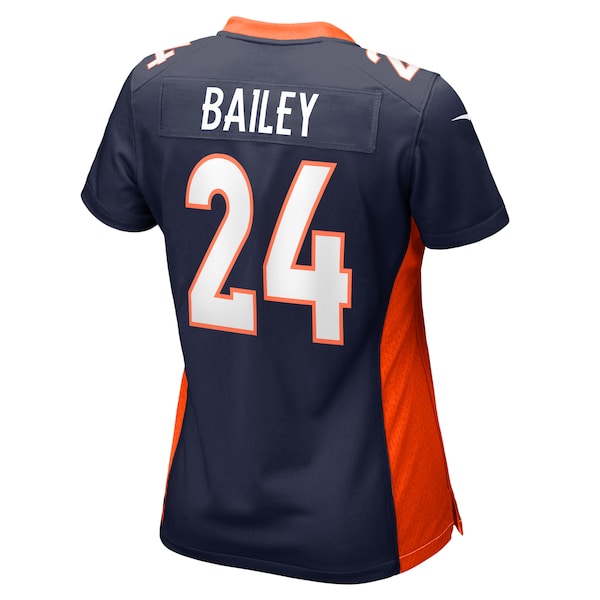 Champ Bailey Denver Broncos Nike Women's Retired Player Jersey - Navy/Orange - Image 4
