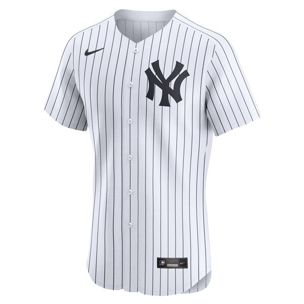 New York Yankees Nike Home Elite Pick-A-Player Retired Roster Jersey - White - Image 2