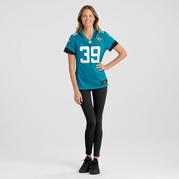 Cam Little Jacksonville Jaguars Nike Women's Game Jersey - Teal - Image 4