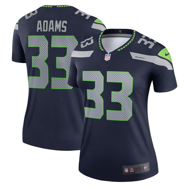 Jamal Adams Seattle Seahawks Nike Women's Legend Jersey - College Navy/Neon Green - Image 2