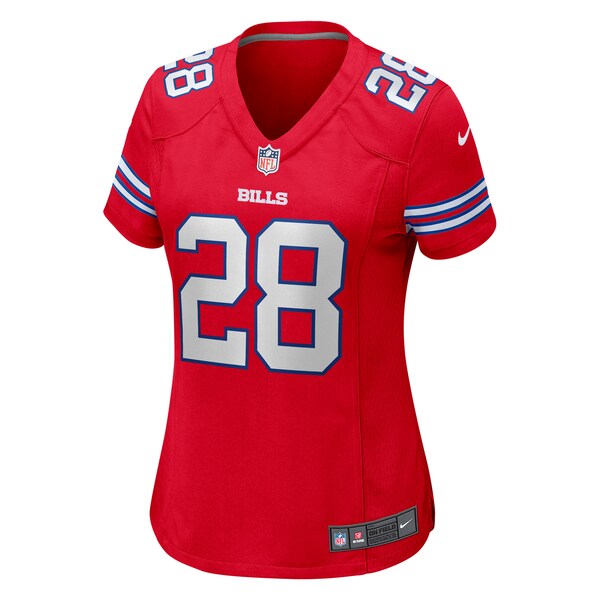 James Cook Buffalo Bills Nike Women's Player Jersey - Red - Image 2
