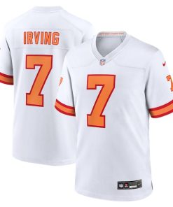 Alternative view of Bucky Irving '76 Tampa Bay Buccaneers Nike  Game Jersey - White/Red/Orange
