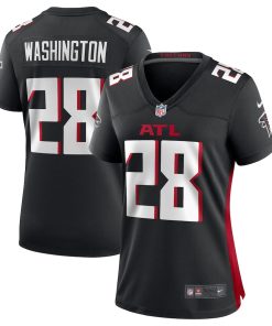 Carlos Washington Atlanta Falcons Nike Women's  Game Jersey -  Black
