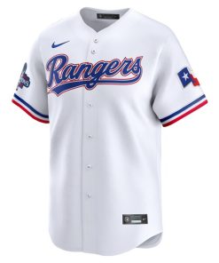 Alternative view of Marcus Semien Texas Rangers Nike Home 2023 World Series Champions Limited Jersey - White