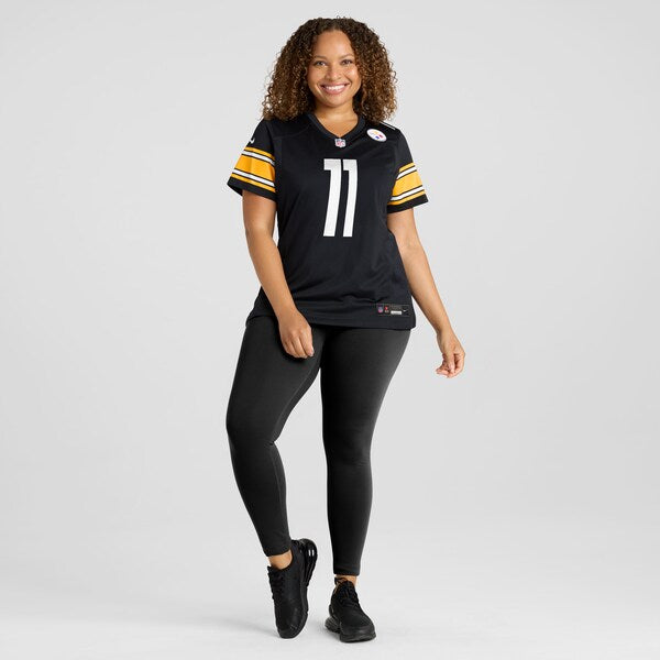 Van Jefferson Pittsburgh Steelers Nike Women's Game Jersey - Black - Image 6