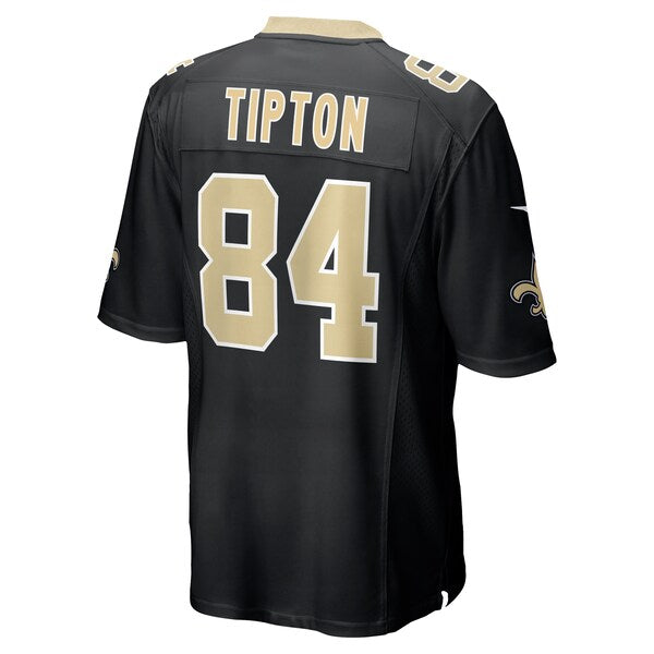 Mason Tipton New Orleans Saints Nike Game Jersey - Black - Image 4