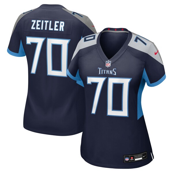 Kevin Zeitler Tennessee Titans Nike Women's Team Game Jersey - Navy