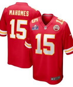 Patrick Mahomes Kansas City Chiefs Nike Super Bowl LVIII Game Jersey - Red