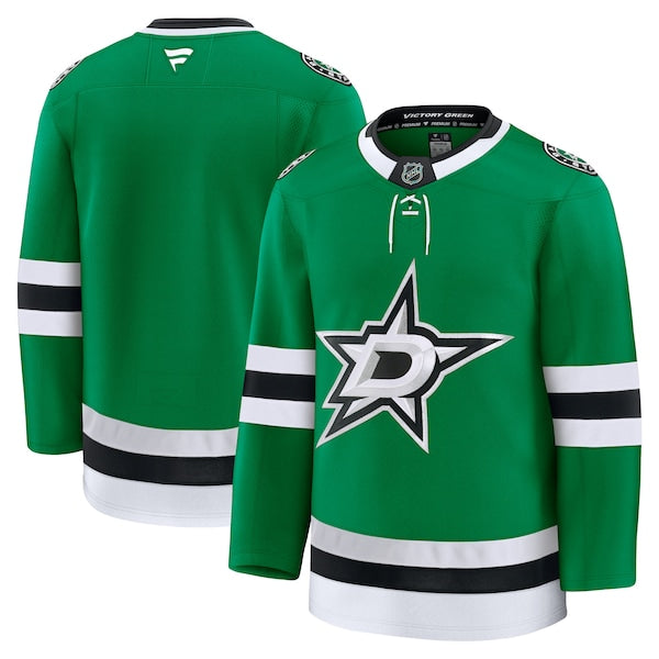 Dallas Stars Home Premium Jersey - Kelly Green/Black/White