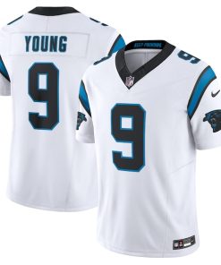 Bryce Young Carolina Panthers Nike  Vapor F.U.S.E. Limited Jersey - White/Blue
