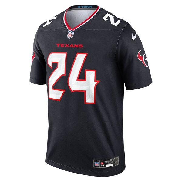 Derek Stingley Jr. Houston Texans Nike Team Legend Player Performance Top - Navy - Image 3