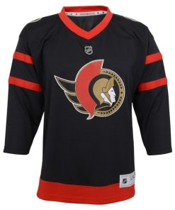 Alternative view of Ottawa Senators Toddler Replica Jersey - Black