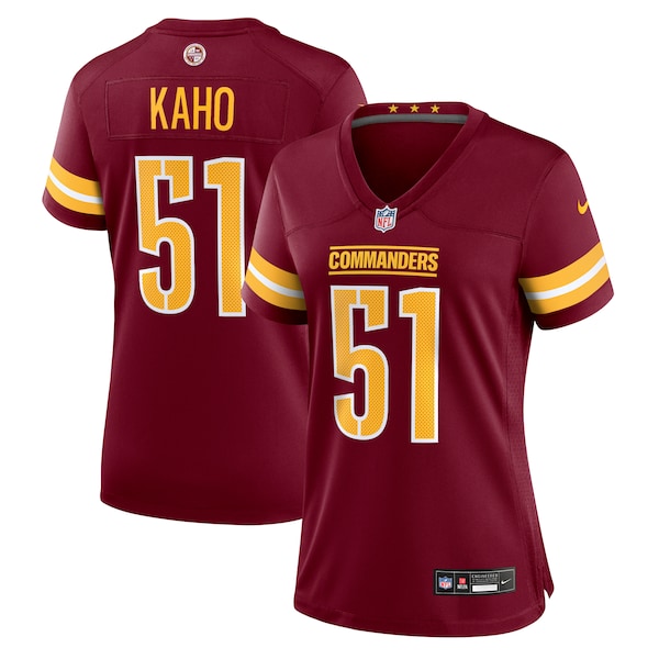 Ale Kaho Washington Commanders Nike Women's Team Game Jersey - Burgundy
