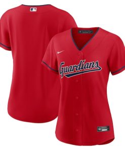 Cleveland Guardians Nike Women's Alternate Replica Team Jersey - Red