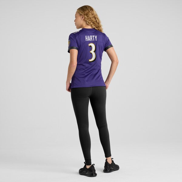 Deonte Harty Baltimore Ravens Nike Women's Game Jersey - Purple - Image 5