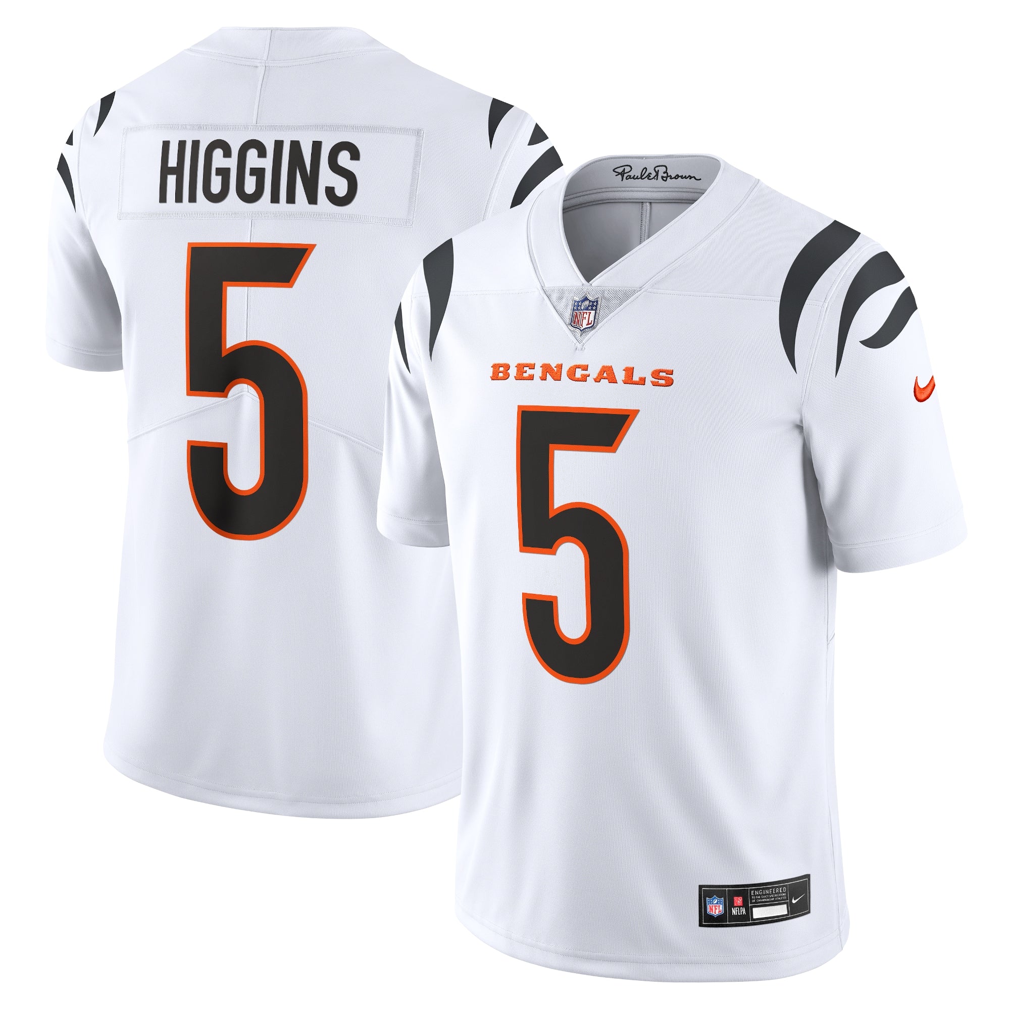 Tee Higgins Cincinnati Bengals Nike Vapor Untouchable Limited Jersey - Black/White - Image 5