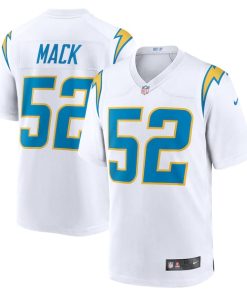 Khalil Mack Los Angeles Chargers Nike Game Jersey - White/Navy/Royal