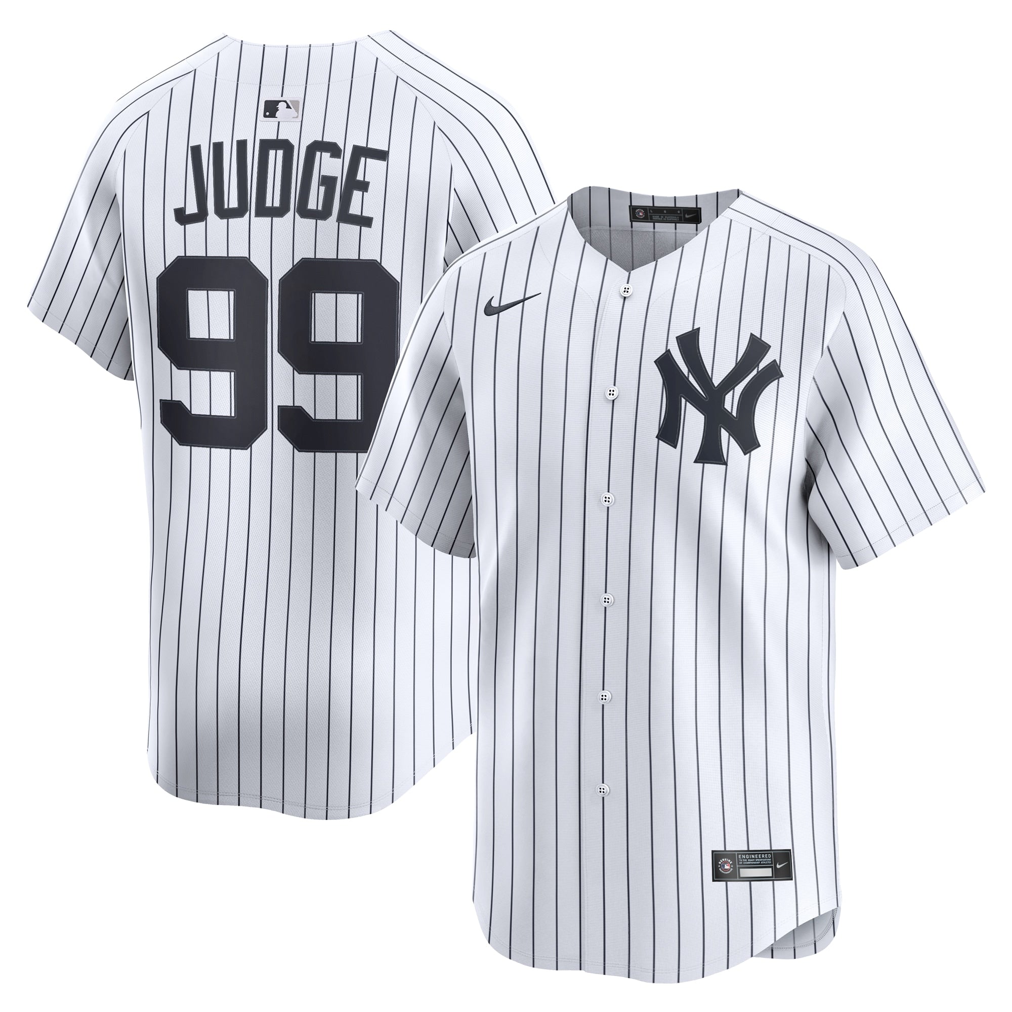 Aaron Judge New York Yankees Nike Road Limited Player Jersey - Gray/White - Image 6