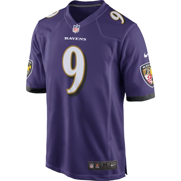 Justin Tucker Baltimore Ravens Nike Game Jersey - Purple - Image 2