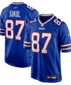 Matt Sokol Buffalo Bills Nike Team Game Jersey -  Royal