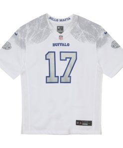 Alternative view of Josh Allen Buffalo Bills Nike Toddler 2025 Rivalries Collection Game Jersey - White