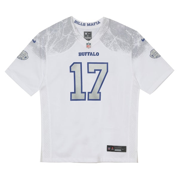 Josh Allen Buffalo Bills Nike Toddler 2025 Rivalries Collection Game Jersey - White - Image 2
