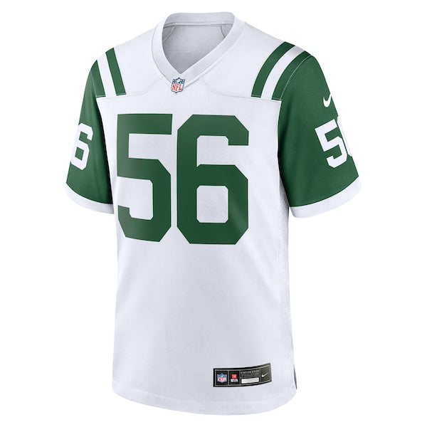 Quincy Williams New York Jets Nike Alternate Game Jersey - White - Image 2