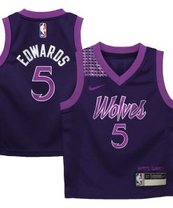Anthony Edwards Minnesota Timberwolves Nike Infant 2025/26 City Edition Swingman Jersey - Purple