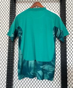 Alternative view of Germany National Team Adidas 2026 Away Jersey - Green / Dark Green / White