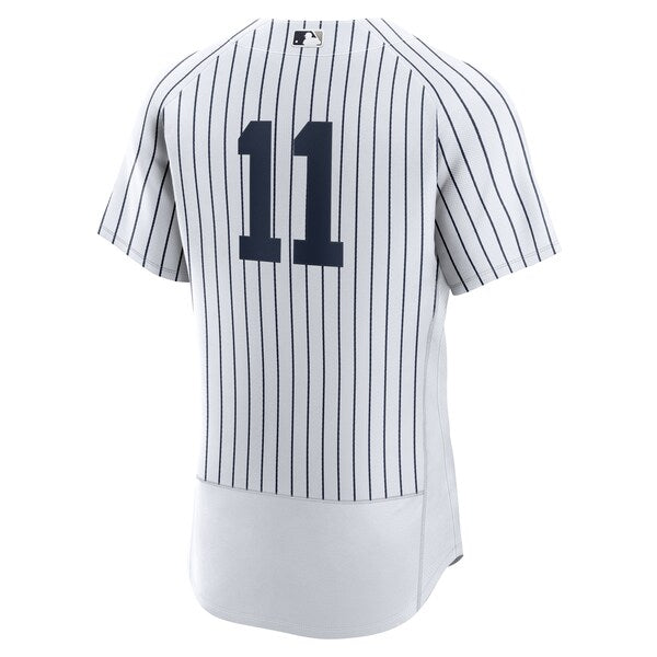 Anthony Volpe New York Yankees Nike Home Authentic Jersey - White/Navy - Image 3