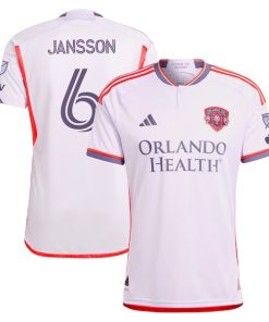 Robin Jansson Orlando City SC adidas 2024 Legacy Kit Authentic Player Jersey?¨C Purple