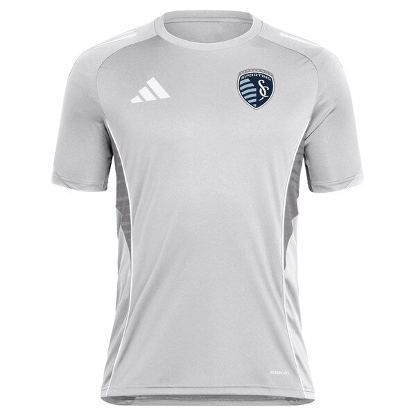 Sporting Kansas City adidas 2025 Training Jersey - Silver - Image 2
