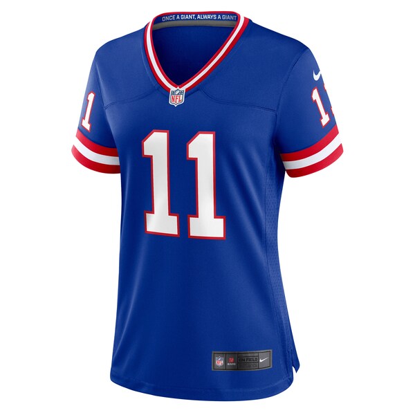 Phil Simms New York Giants Nike Women's Classic Retired Player Game Jersey - Royal - Image 2