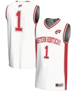 #1  Western Kentucky Hilltoppers GameDay Greats  Lightweight Basketball Jersey - White/Red/Black