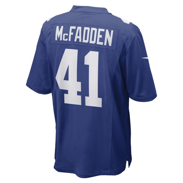 Micah McFadden New York Giants Nike Game Player Jersey - Royal - Image 3