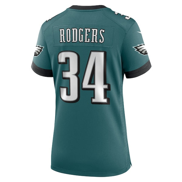 Isaiah Rodgers Philadelphia Eagles Nike Women's Team Game Jersey - Midnight Green - Image 3