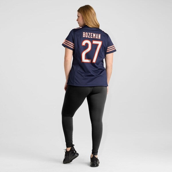 Swayze Bozeman Chicago Bears Nike Women's Team Game Jersey - Navy - Image 8