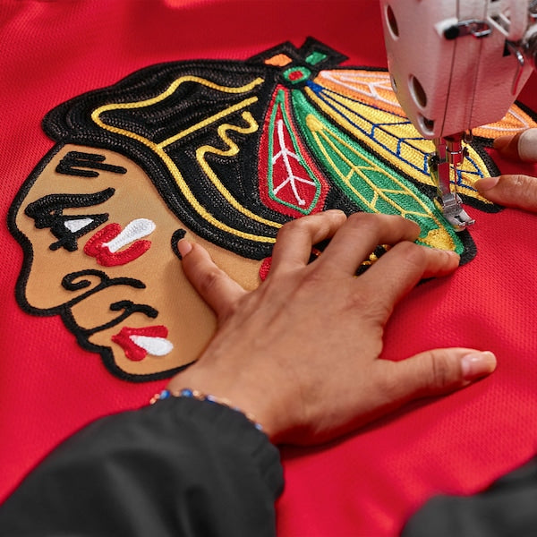 Chicago Blackhawks Home Authentic Pro Custom Jersey - Red - Image 5