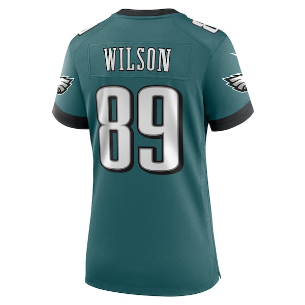 Johnny Wilson Philadelphia Eagles Nike Women's Team Game Jersey - Midnight Green - Image 4