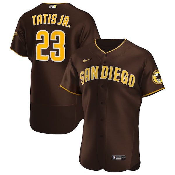 Fernando Tat¨ªs Jr. San Diego Padres Nike Road Authentic Player Jersey - Brown